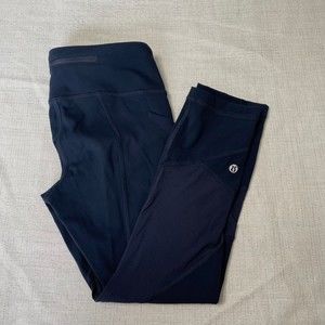 lululemon athletica Navy Pace Rival Leggings